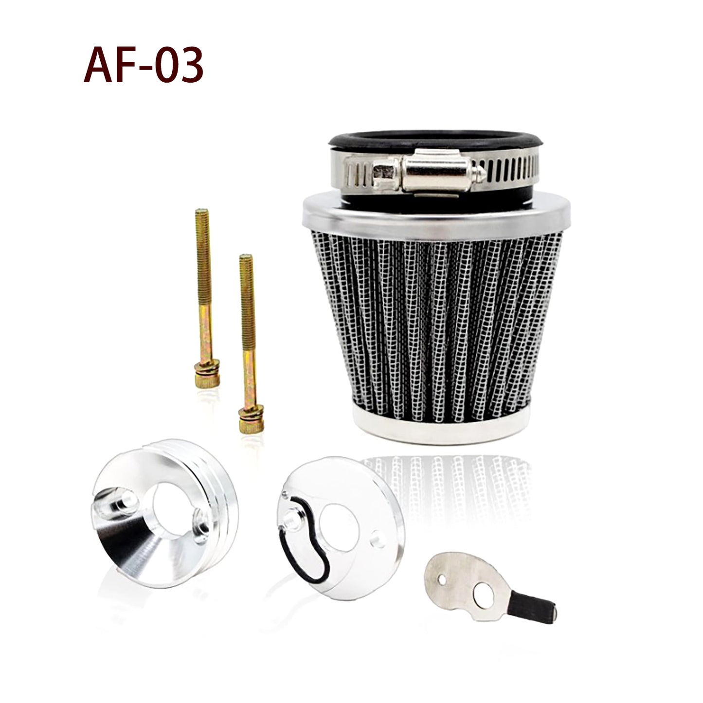 42MM AIR FILTER ADAPTER VELOCITY STACK 33CC-43CC 47CC 49CC 50CC 52CC