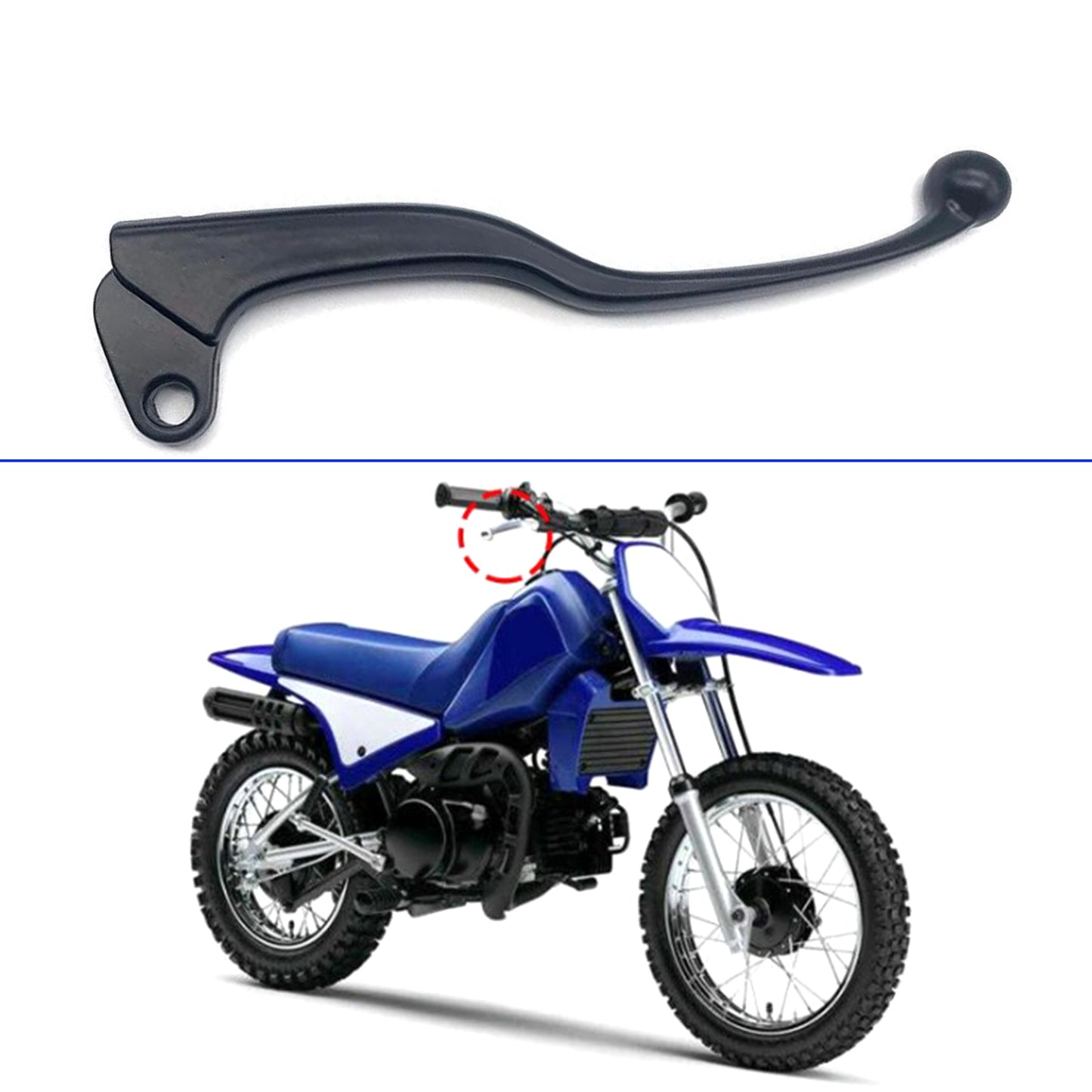Right Brake Lever Front Brake Hand Lever PW80 BW80 BW350 TTR90 TTR110 87-00 TW200 FOR Yamaha