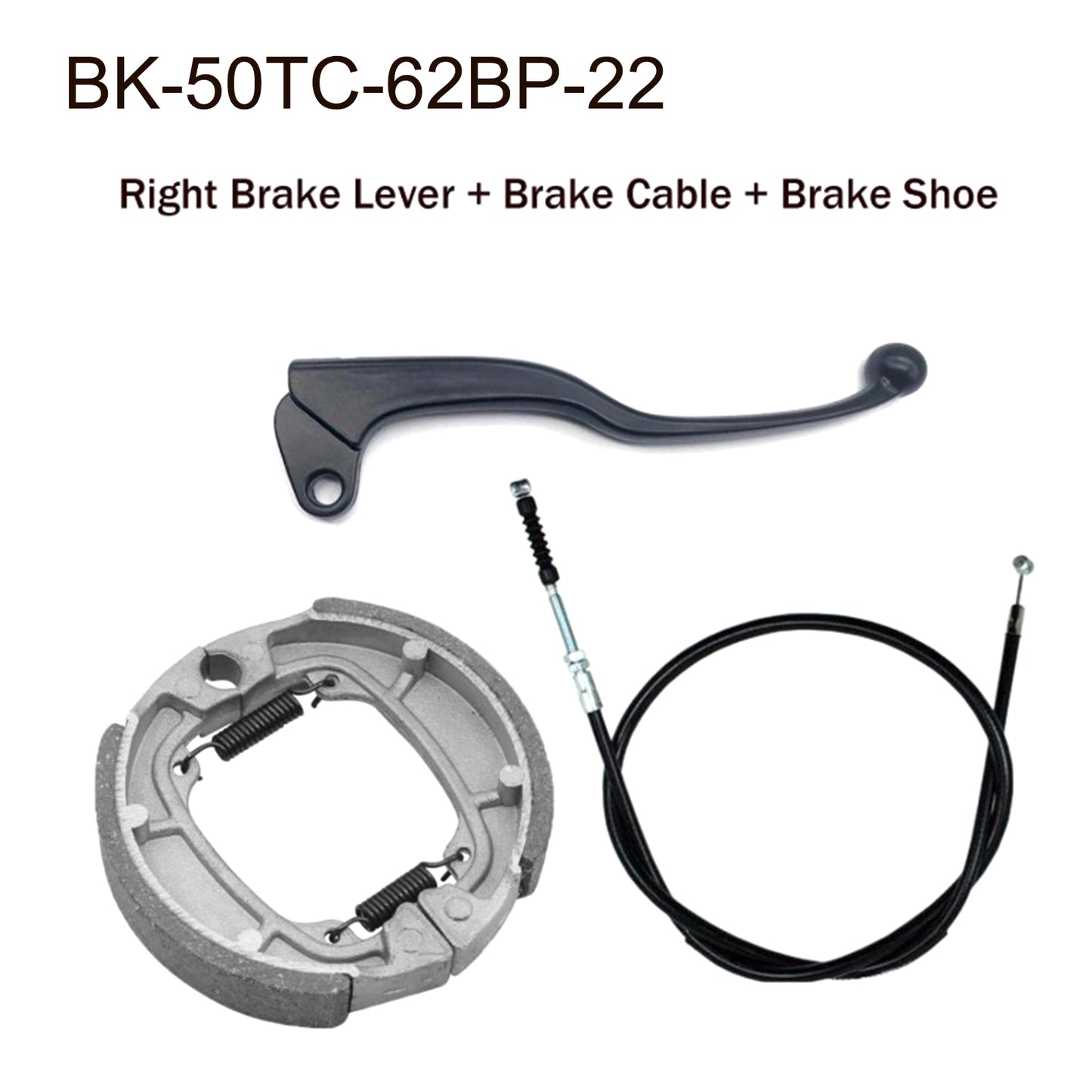 Front Brake Lever Black Cable Shoe For YAMAHA PW80 YZinger 1983-2006