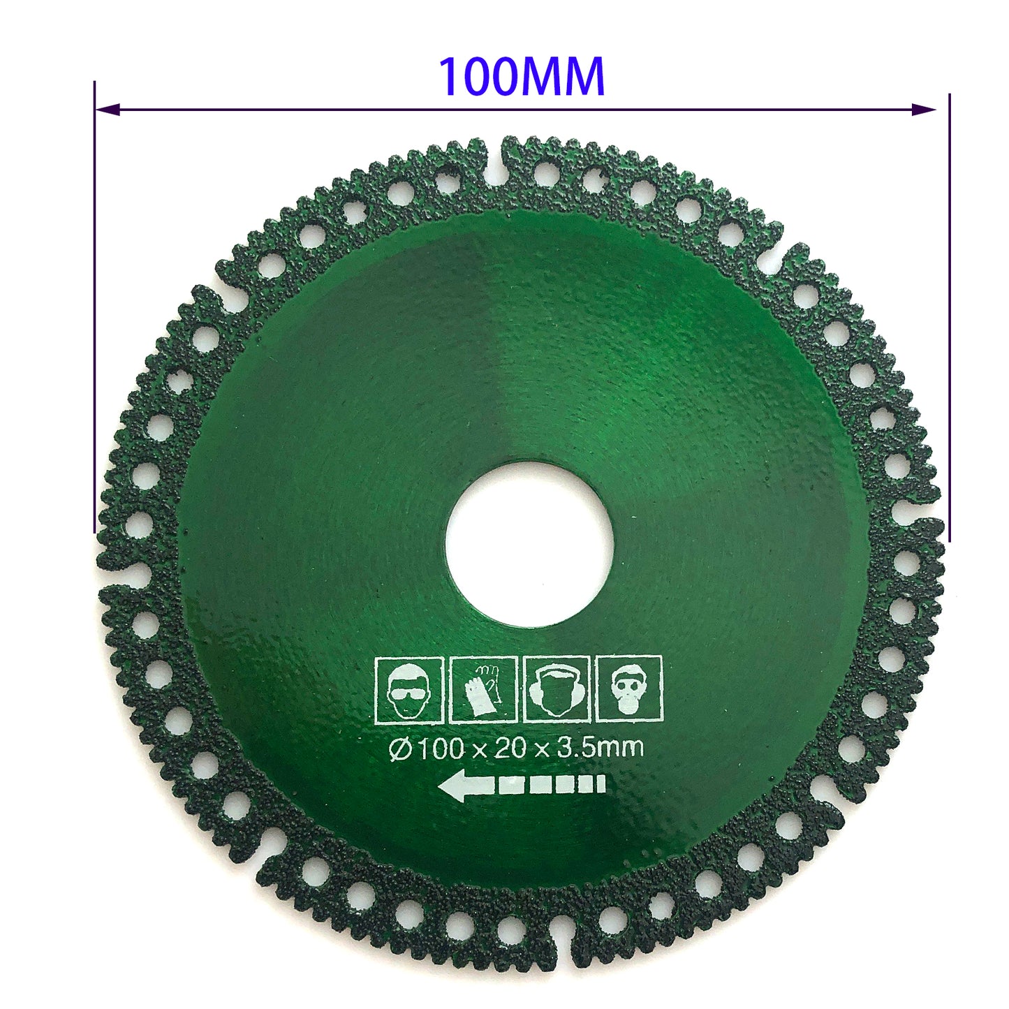 Emery Saw Blade For Tile Rock Plate Metal Marble 4 Inch
