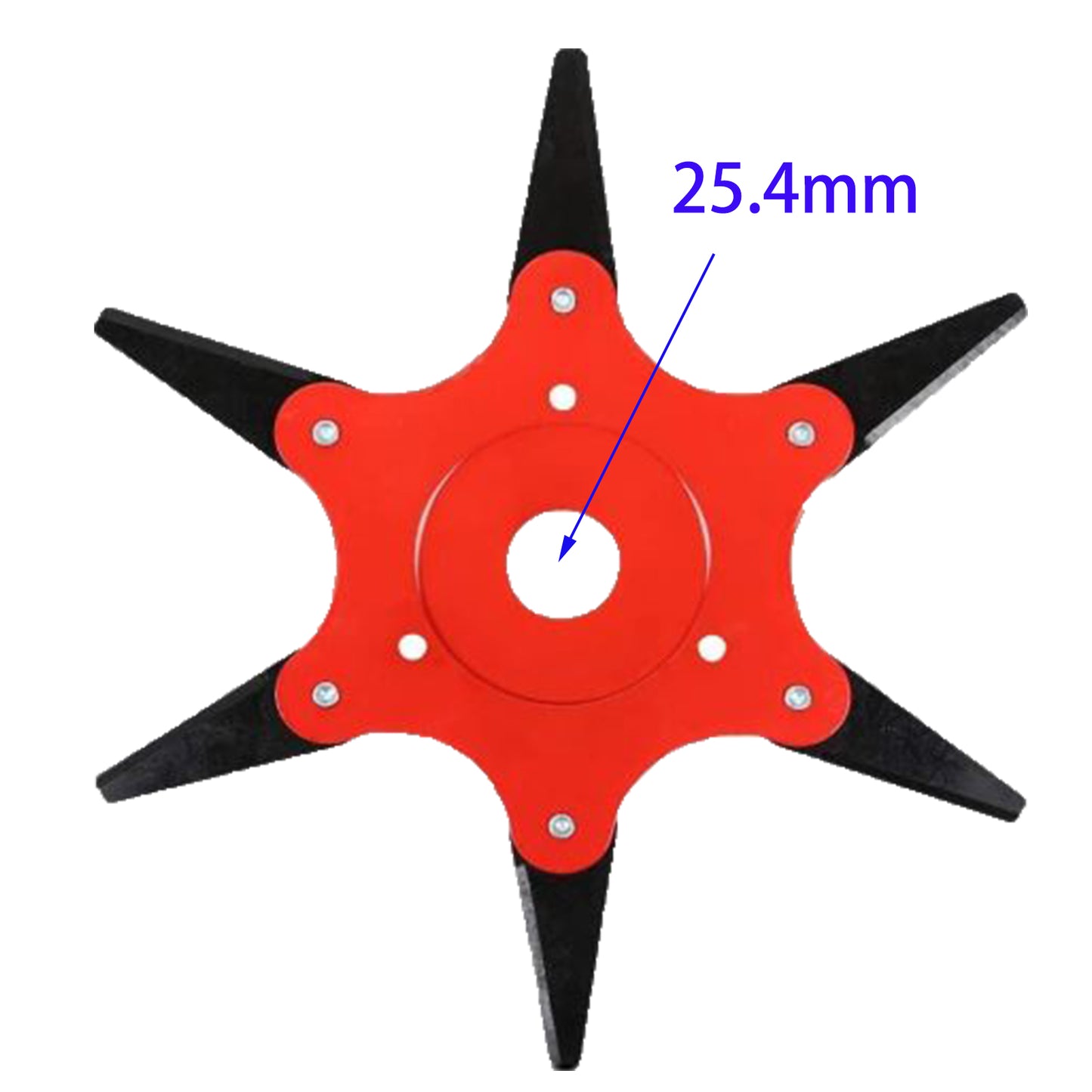 Universal 6 Steel Trimmer Head Cutter Blades Razors 65Mn Lawn Mower Grass Weed Eater Brush Cutter