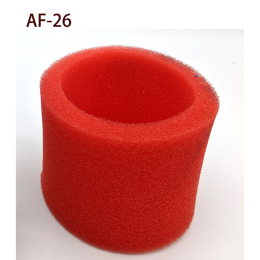 44mm Red Foam  Red Angled Double Foam Pod Performance Filter