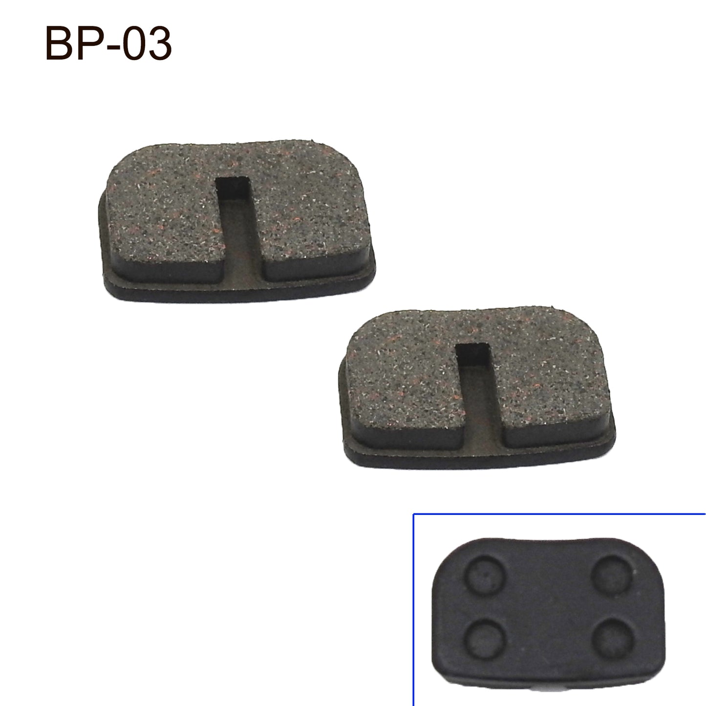 Disc Brake Pads for Standard Brake Calipers (Set of 2)