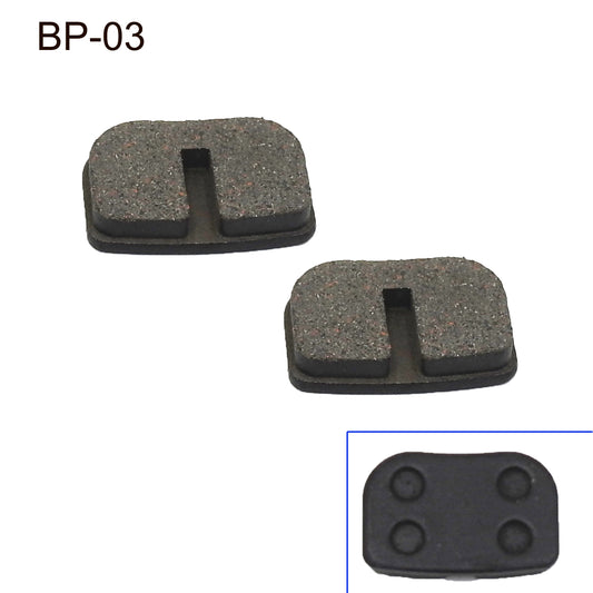Disc Brake Pads for Standard Brake Calipers (Set of 2)