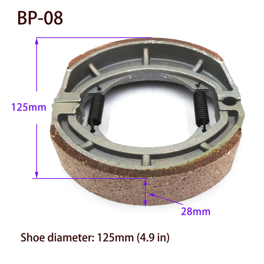 Brake Shoes for 130mm Drum