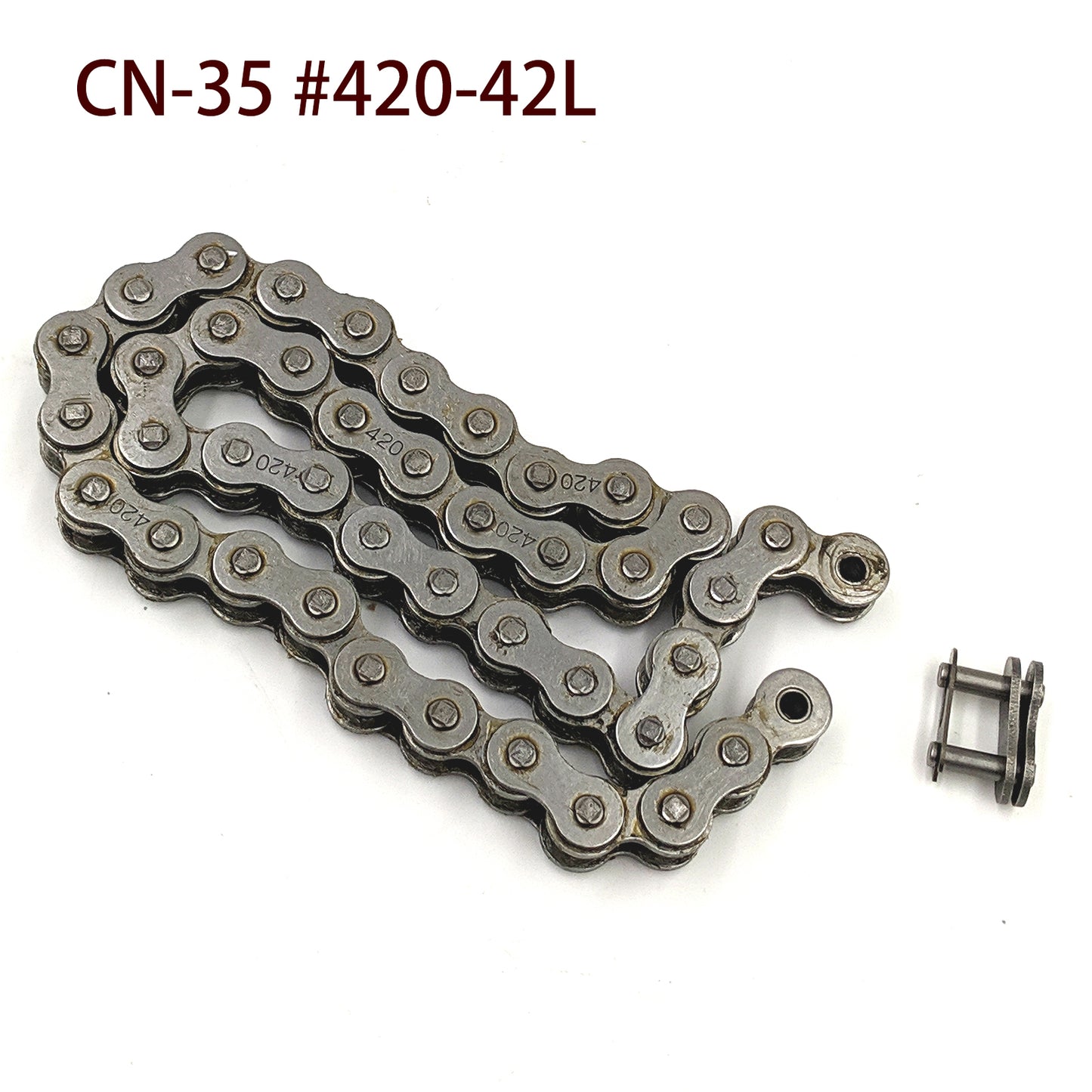 42 Link 420 Chain for the Baja Mini Bike MB165 & MB200 (Baja Heat, Mini Baja, Baja Warrior)