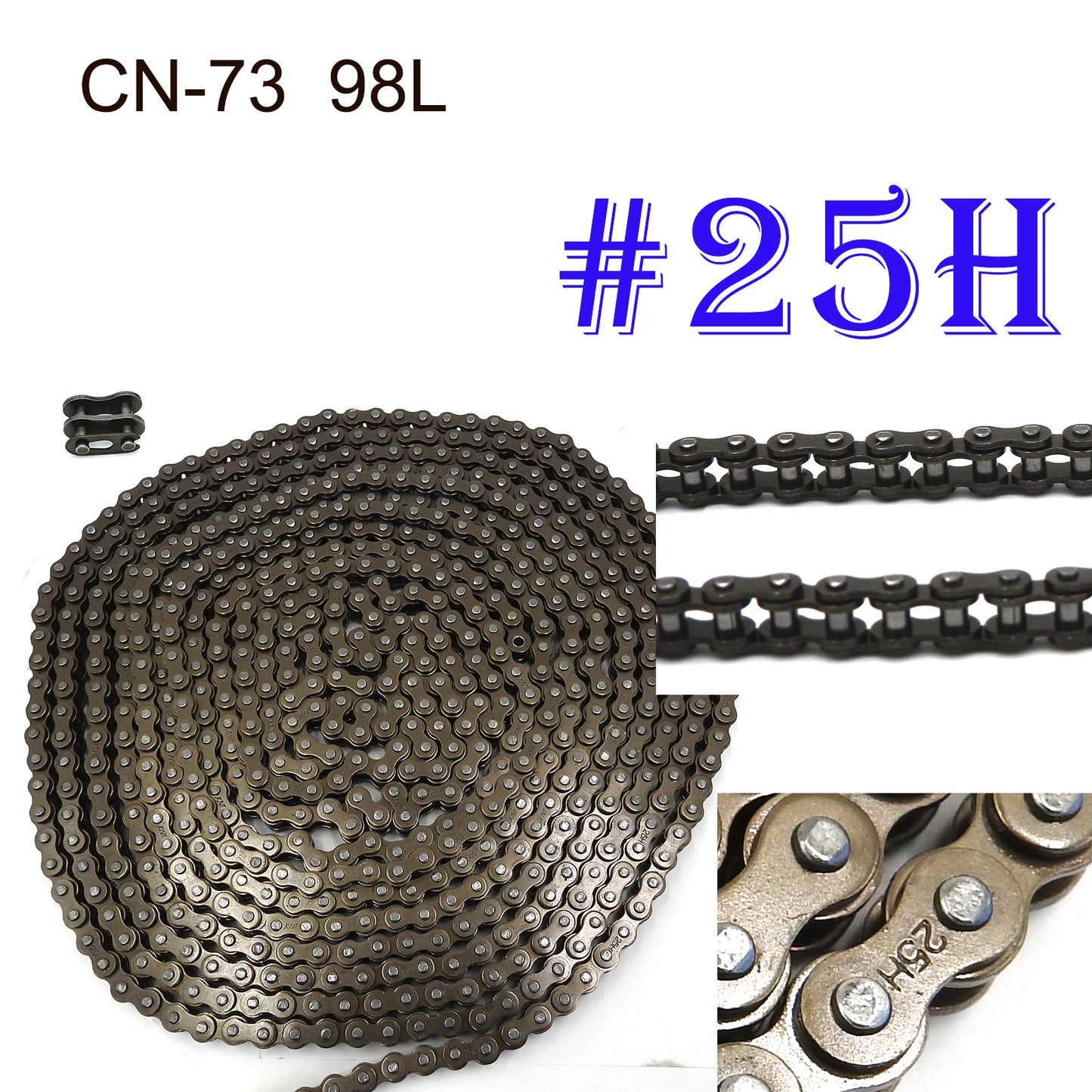 98 Link #25 Chain for Currie Scooters