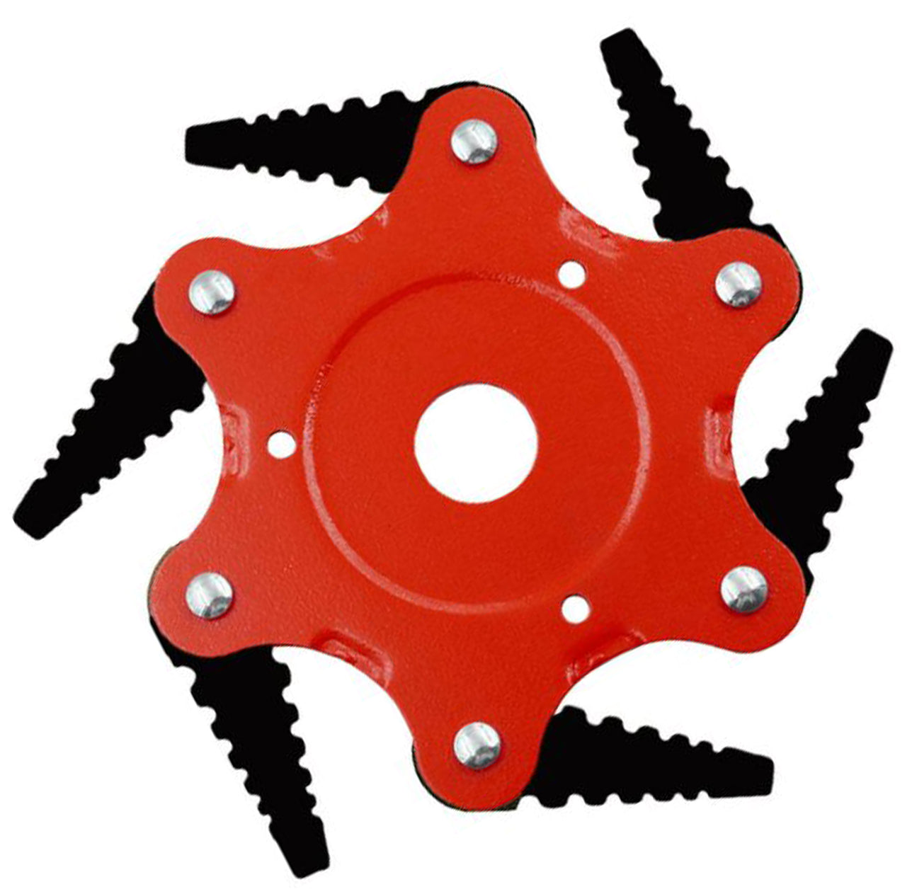 Universal 6Steel Blades Razors 65Mn Grass Weed Brush Cleaner Trimmer Head Cutter