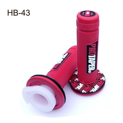 Universal Grip & Throttle Set for ATVs & Dirt Bikes Red