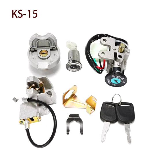 50CC SCOOTER PART 50QT-6 IGNITION SWITCH LOCK KEY SET LIFAN TAOTAO REPLACEM-PRO